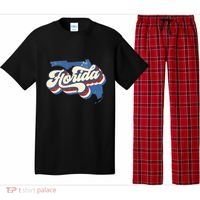State Of Florida Retro Logo Pajama Set thumb 0