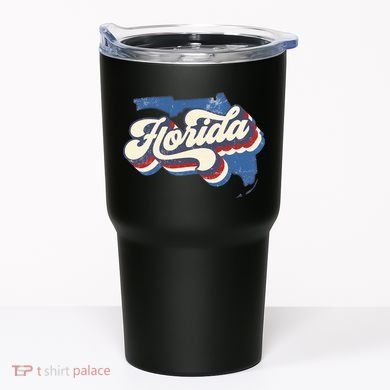State Of Florida Retro Logo Tumbler