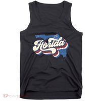 State Of Florida Retro Logo Tank Top thumb 0