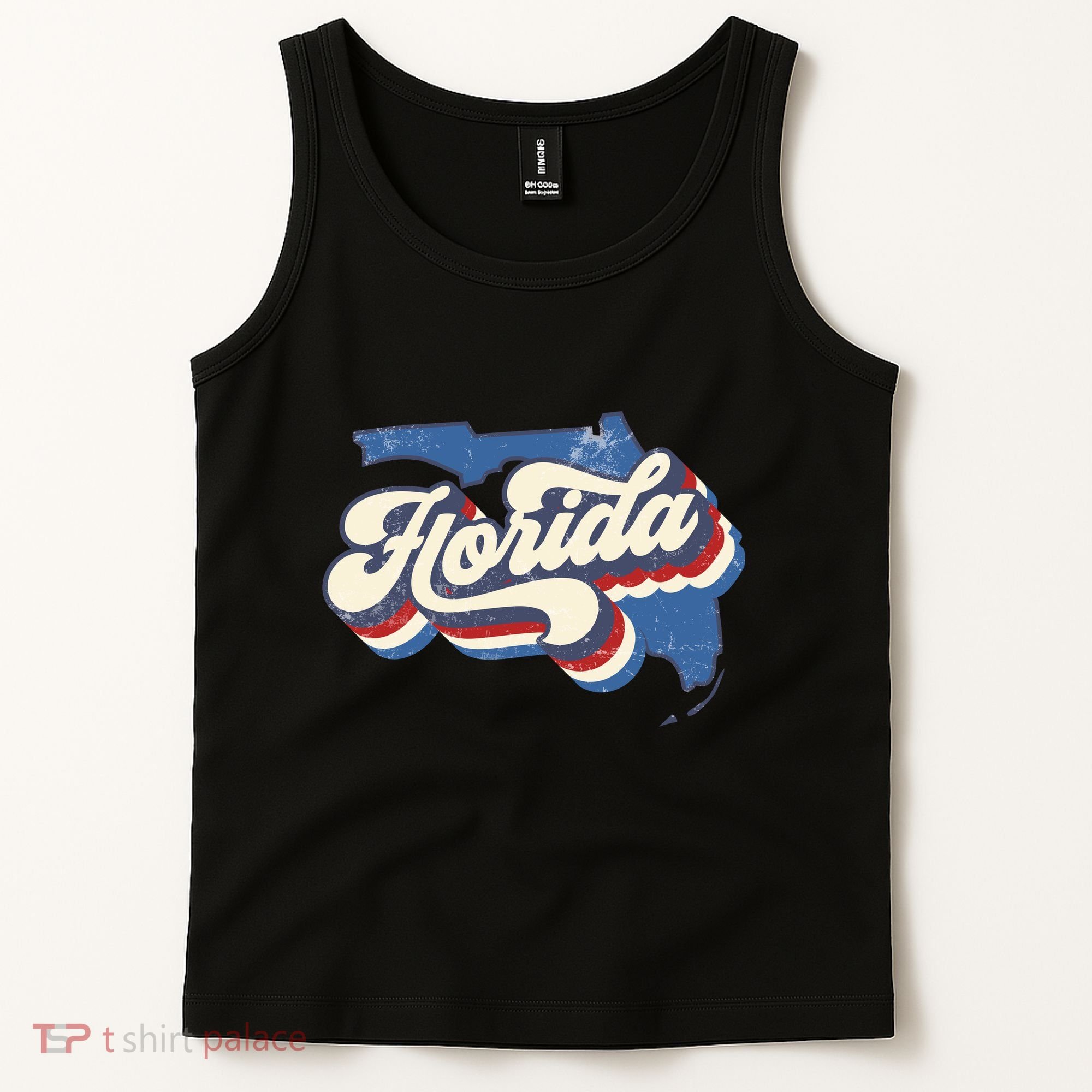 State Of Florida Retro Logo Tank Top