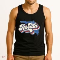 State Of Florida Retro Logo Tank Top thumb 3