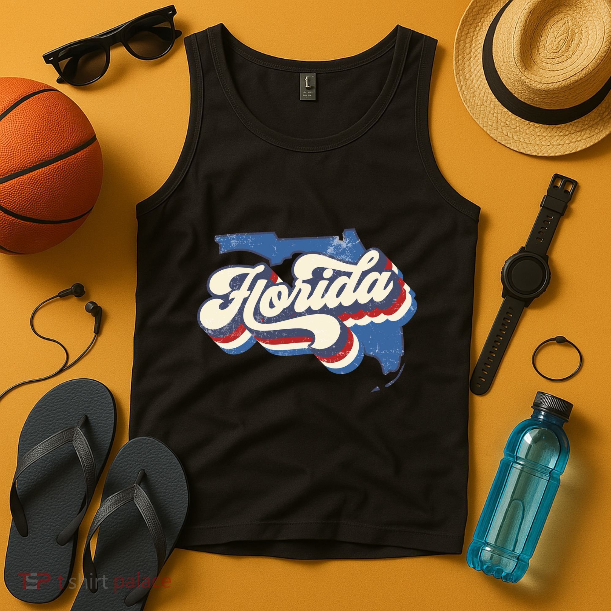 State Of Florida Retro Logo Tank Top