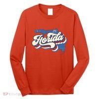 State Of Florida Retro Logo Long Sleeve Shirt thumb 0