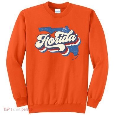 State Of Florida Retro Logo Sweatshirt