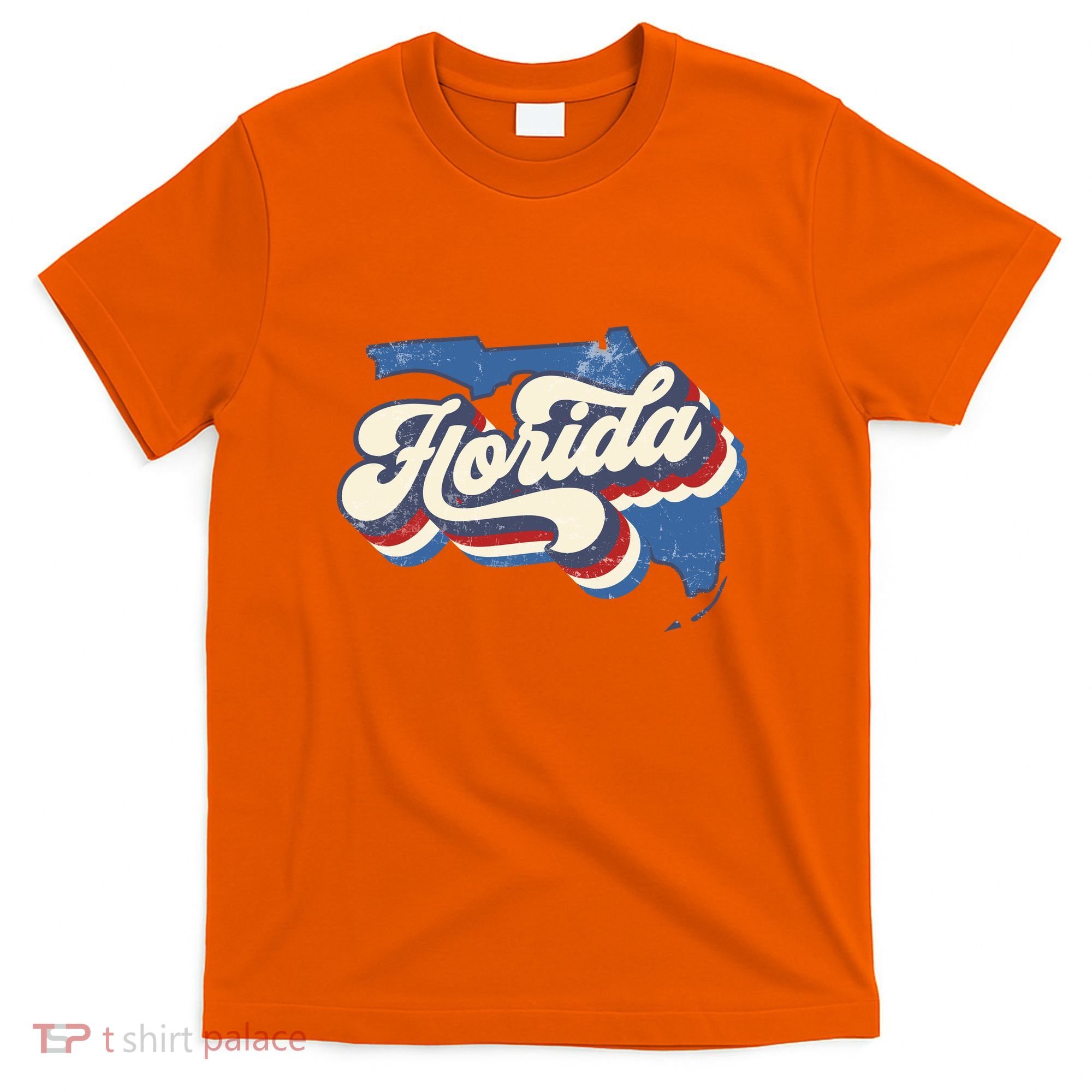 State Of Florida Retro Logo T-Shirt