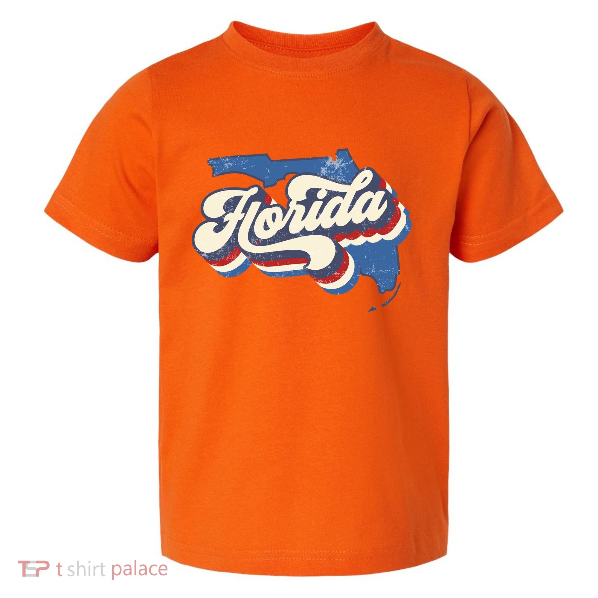 State Of Florida Retro Logo Toddler T-Shirt