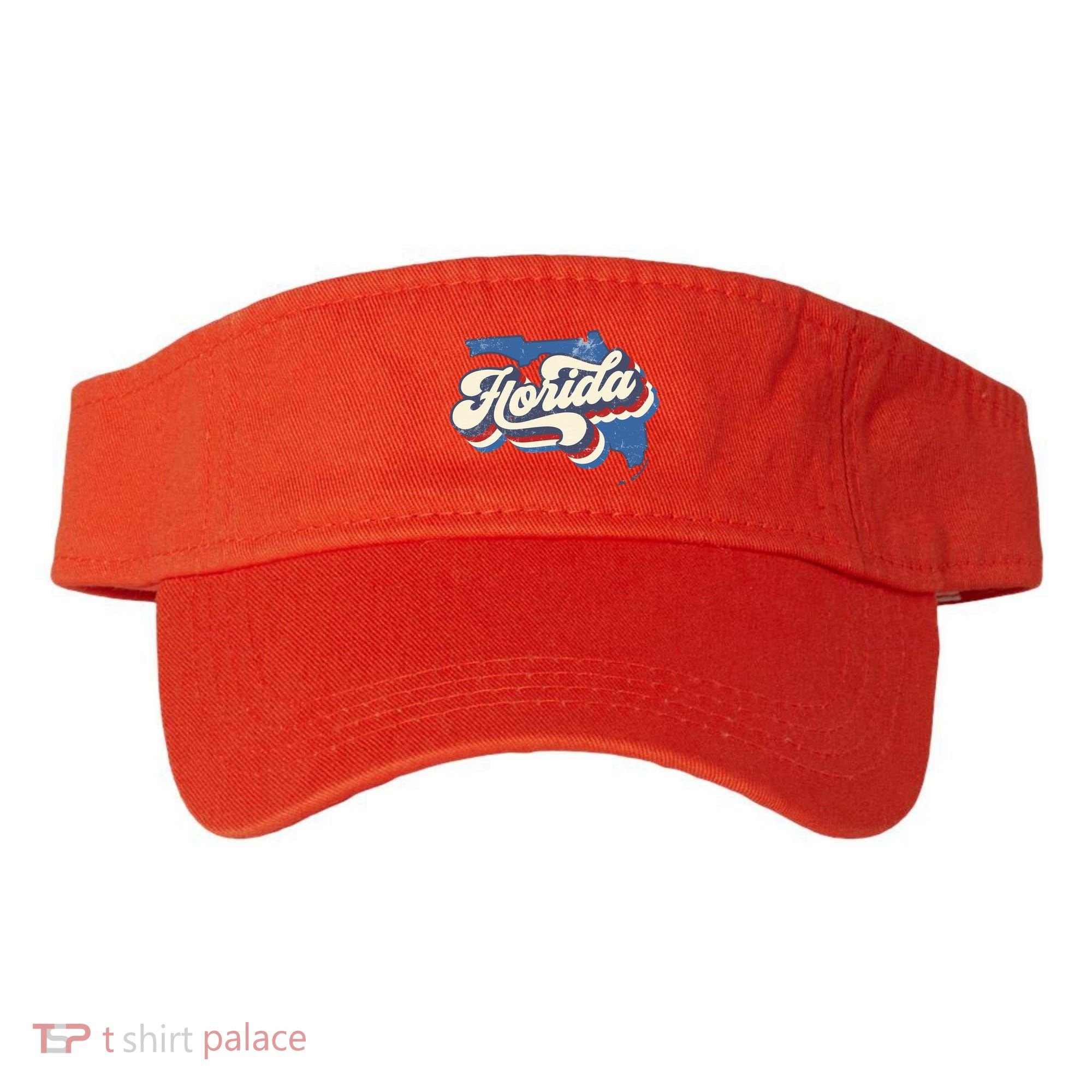 State Of Florida Retro Logo Visor