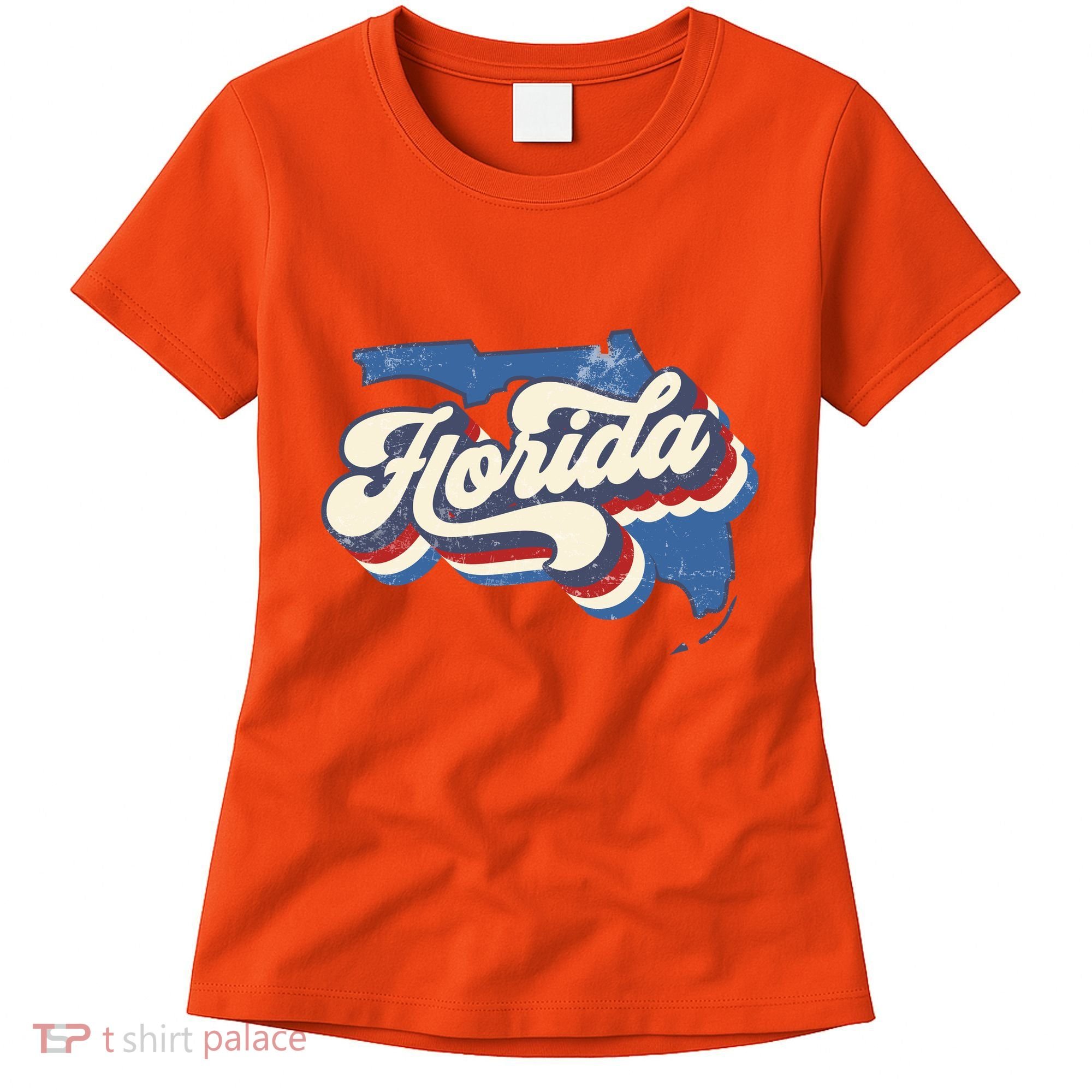 State Of Florida Retro Logo Women's T-Shirt