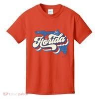 State Of Florida Retro Logo Kids T-Shirt thumb 0