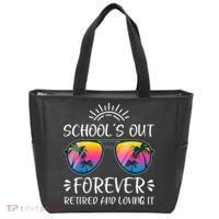 Schools Out Forever Retired Loving It Summer Teacher Student Tote Bag thumb 0