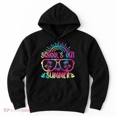 School's Out For Summer Tie Dye Hoodie