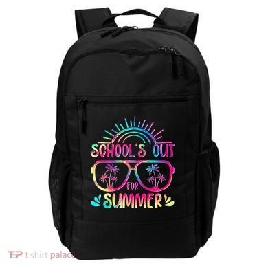 School's Out For Summer Tie Dye Backpack
