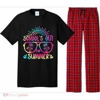 School's Out For Summer Tie Dye Pajama Set thumb 0