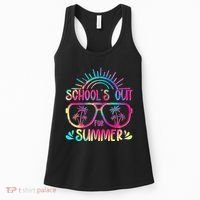 School's Out For Summer Tie Dye Women's Tank Top thumb 0