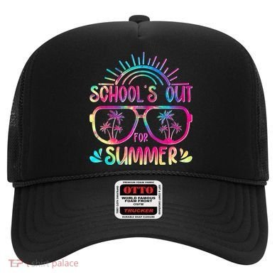 School's Out For Summer Tie Dye Hat