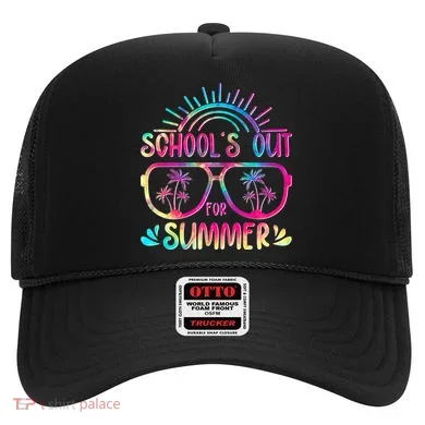 School's Out For Summer Tie Dye Hat