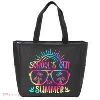 School's Out For Summer Tie Dye Tote Bag thumb 0