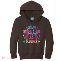School's Out For Summer Tie Dye Kids Hoodie thumb 0