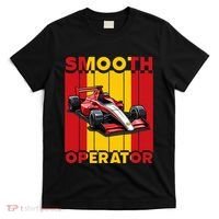 Smooth Operator Formula Racing Spain Flag Fast Cars T-Shirt thumb 0