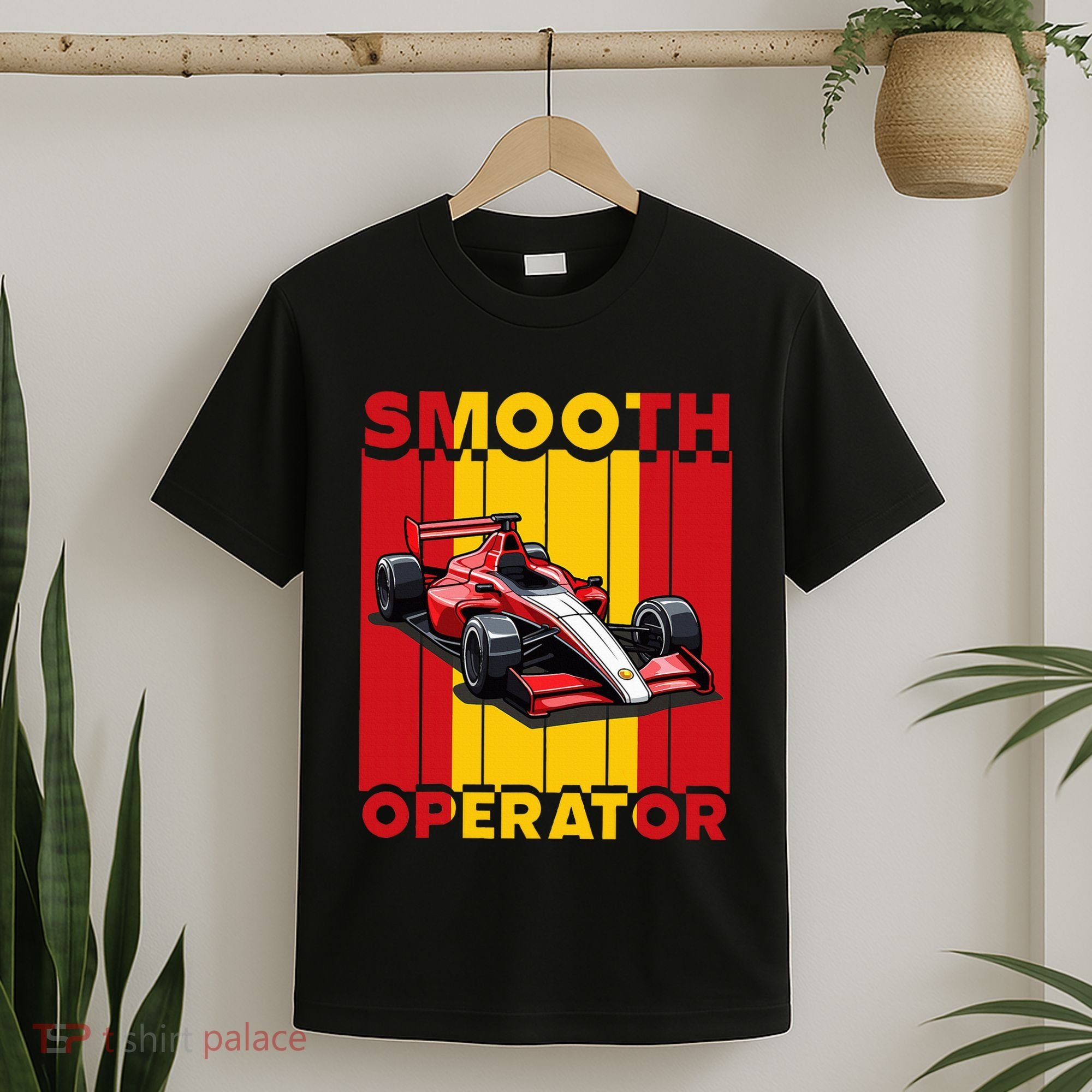 Smooth Operator Formula Racing Spain Flag Fast Cars T-Shirt