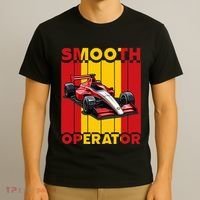 Smooth Operator Formula Racing Spain Flag Fast Cars T-Shirt thumb 3