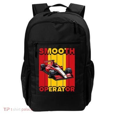 Smooth Operator Formula Racing Spain Flag Fast Cars Backpack