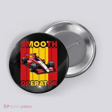 Smooth Operator Formula Racing Spain Flag Fast Cars Button