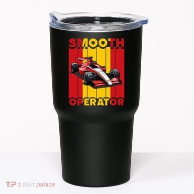 Smooth Operator Formula Racing Spain Flag Fast Cars Tumbler
