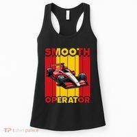 Smooth Operator Formula Racing Spain Flag Fast Cars Women's Tank Top thumb 0