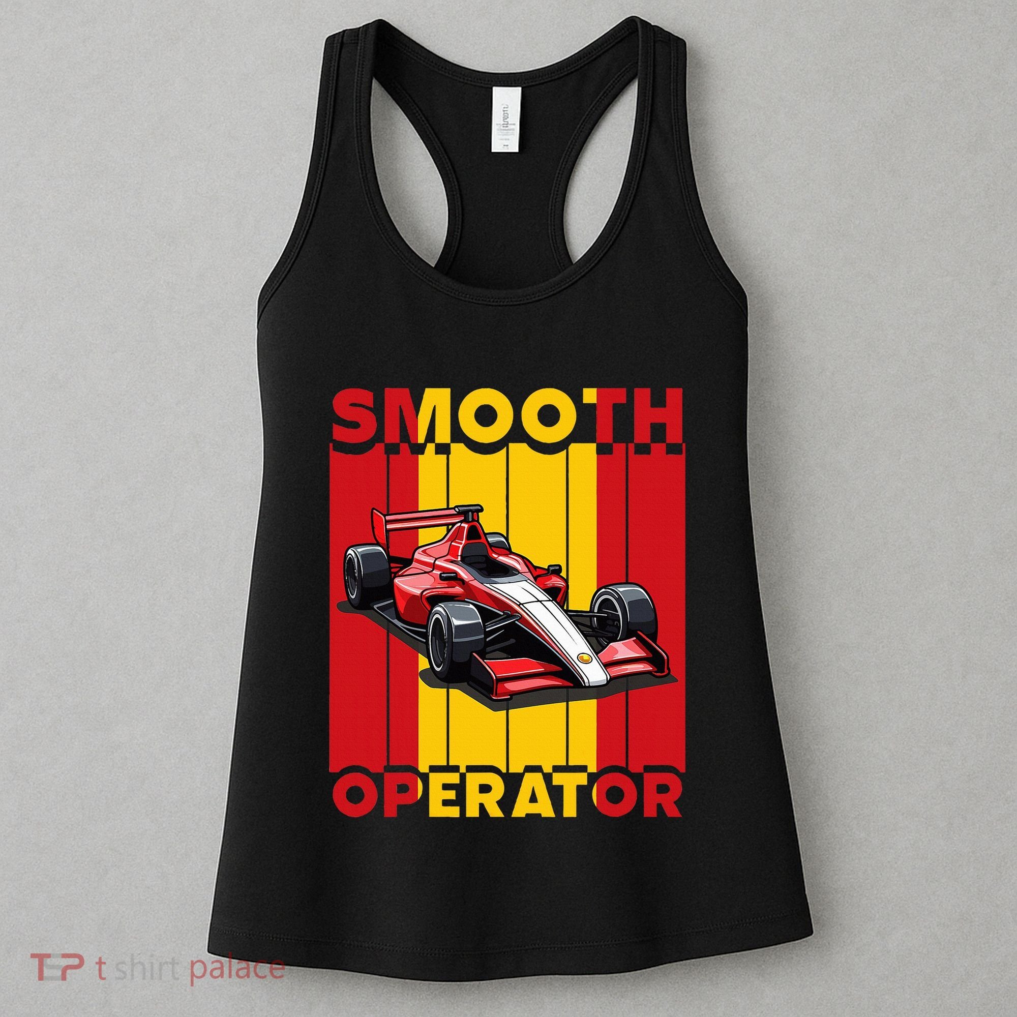 Smooth Operator Formula Racing Spain Flag Fast Cars Women's Tank Top