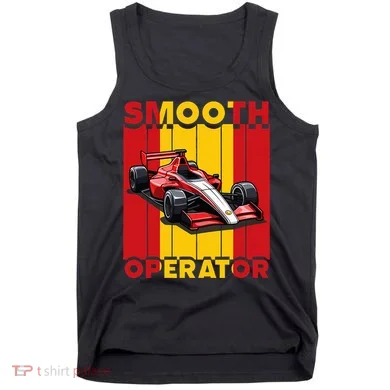 Smooth Operator Formula Racing Spain Flag Fast Cars Tank Top