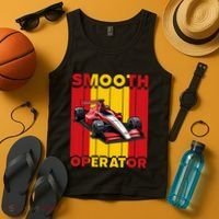 Smooth Operator Formula Racing Spain Flag Fast Cars Tank Top thumb 4