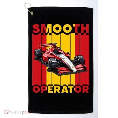 Smooth Operator Formula Racing Spain Flag Fast Cars Golf Towel