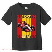 Smooth Operator Formula Racing Spain Flag Fast Cars Toddler T-Shirt thumb 0
