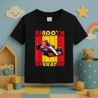 Smooth Operator Formula Racing Spain Flag Fast Cars Toddler T-Shirt thumb 3