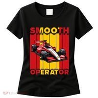 Smooth Operator Formula Racing Spain Flag Fast Cars Women's T-Shirt thumb 0