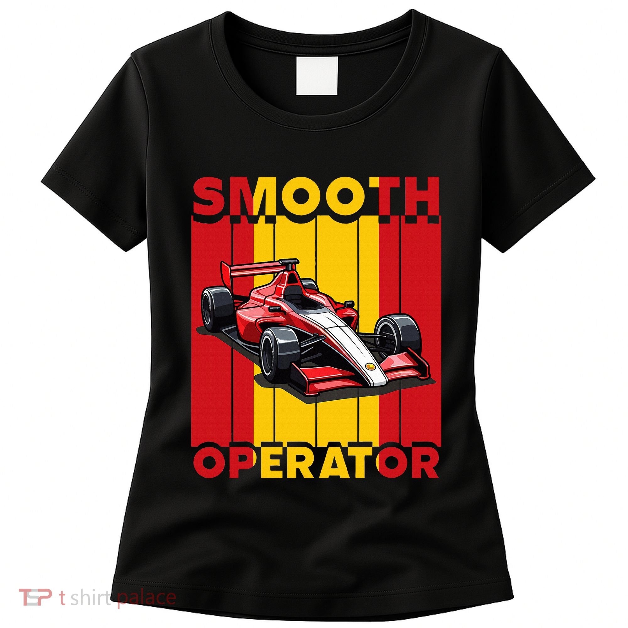 Smooth Operator Formula Racing Spain Flag Fast Cars Women's T-Shirt