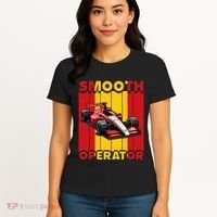 Smooth Operator Formula Racing Spain Flag Fast Cars Women's T-Shirt thumb 4