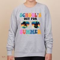 Schools Out For Summer Hippie Women's Sweatshirt thumb 0