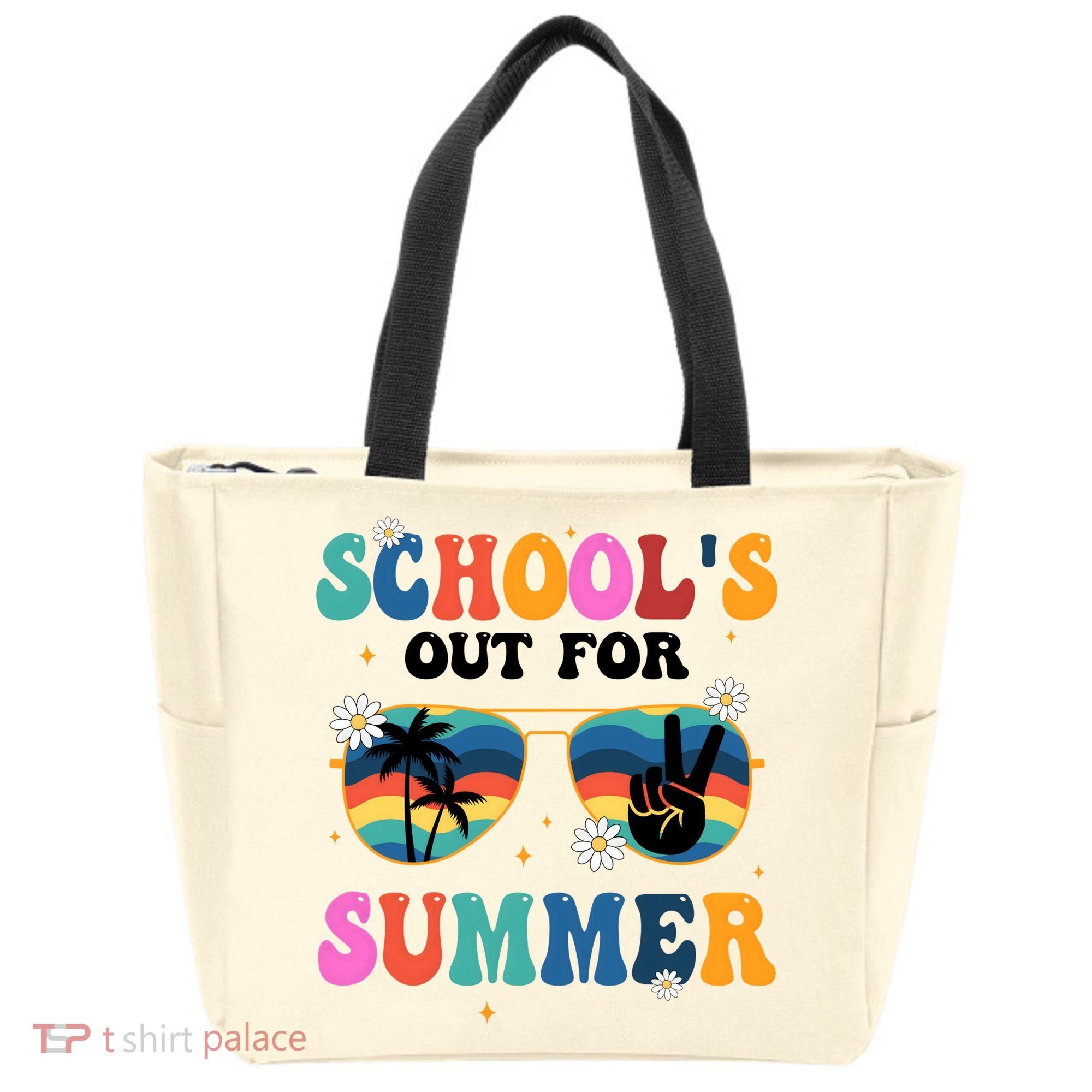 Schools Out For Summer Hippie Tote Bag