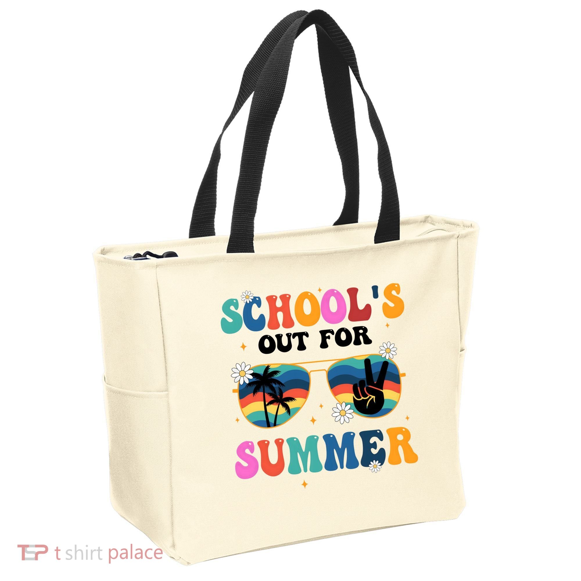 Schools Out For Summer Hippie Tote Bag
