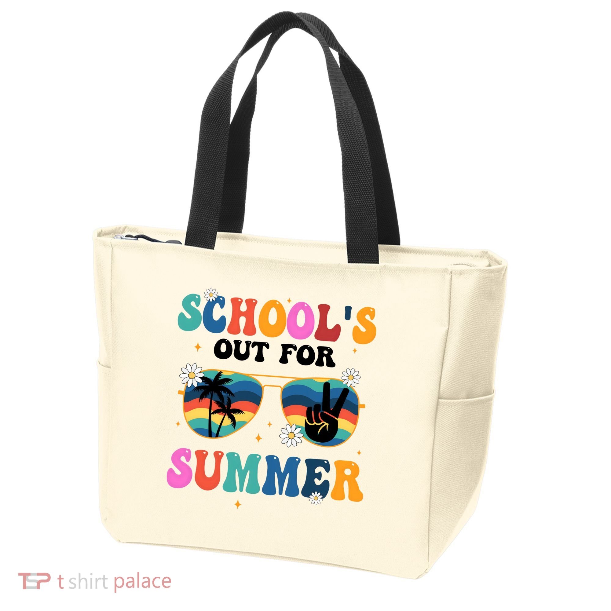Schools Out For Summer Hippie Tote Bag