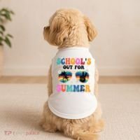 Schools Out For Summer Hippie Doggie Tank thumb 2