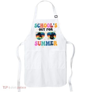 Schools Out For Summer Hippie Apron
