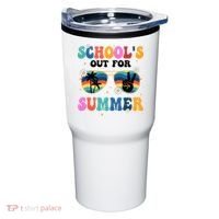 Schools Out For Summer Hippie Tumbler thumb 0