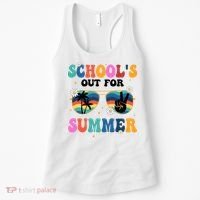 Schools Out For Summer Hippie Women's Tank Top thumb 0
