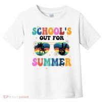 Schools Out For Summer Hippie Toddler T-Shirt thumb 0