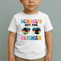 Schools Out For Summer Hippie Toddler T-Shirt thumb 2