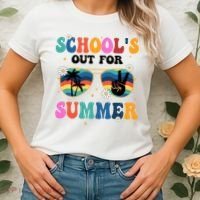Schools Out For Summer Hippie Women's T-Shirt thumb 2