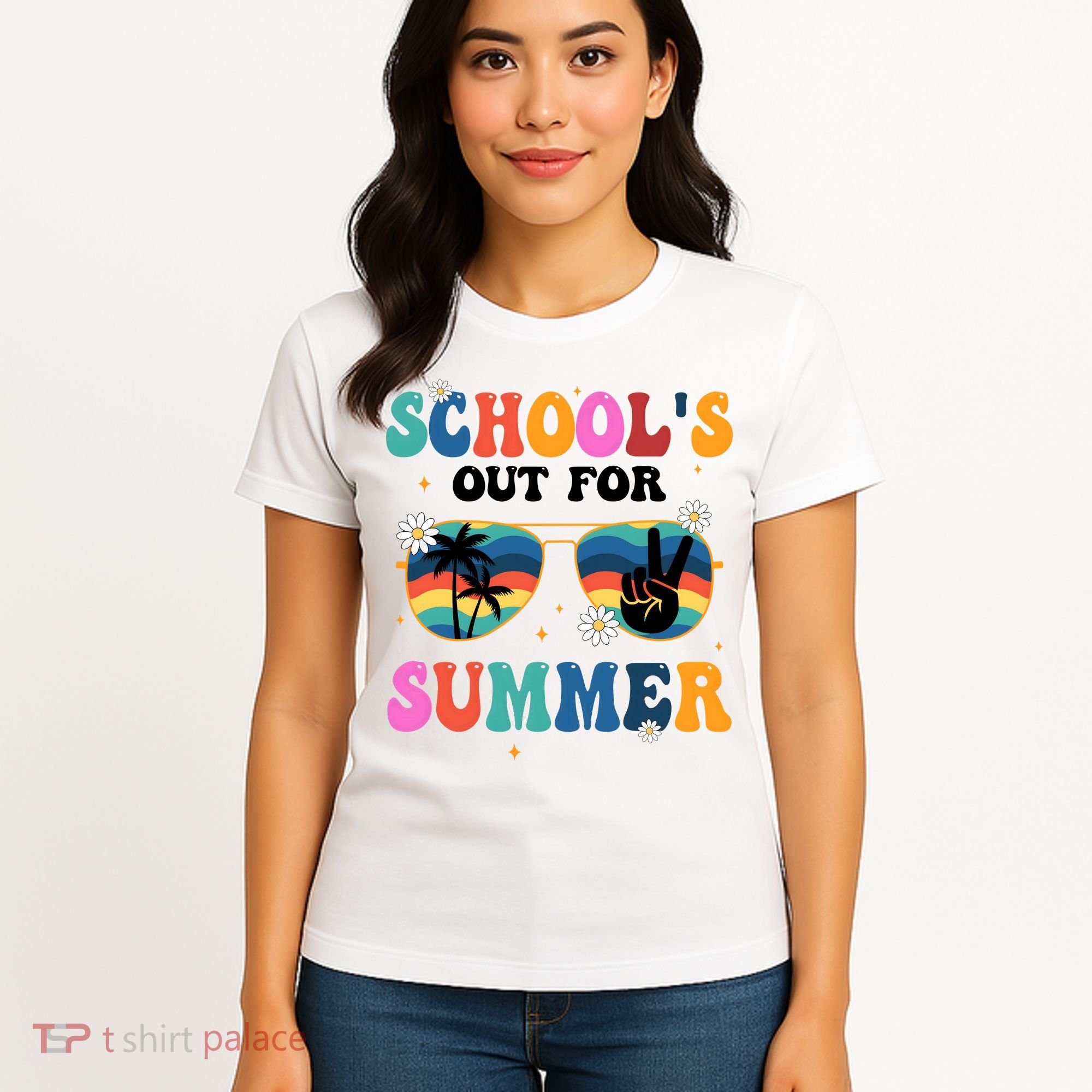 Schools Out For Summer Hippie Women's T-Shirt